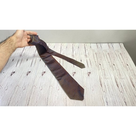 I K E BEHAR new yorkmens necktie 100% silk hand tailored in usa - Picture 7 of 7